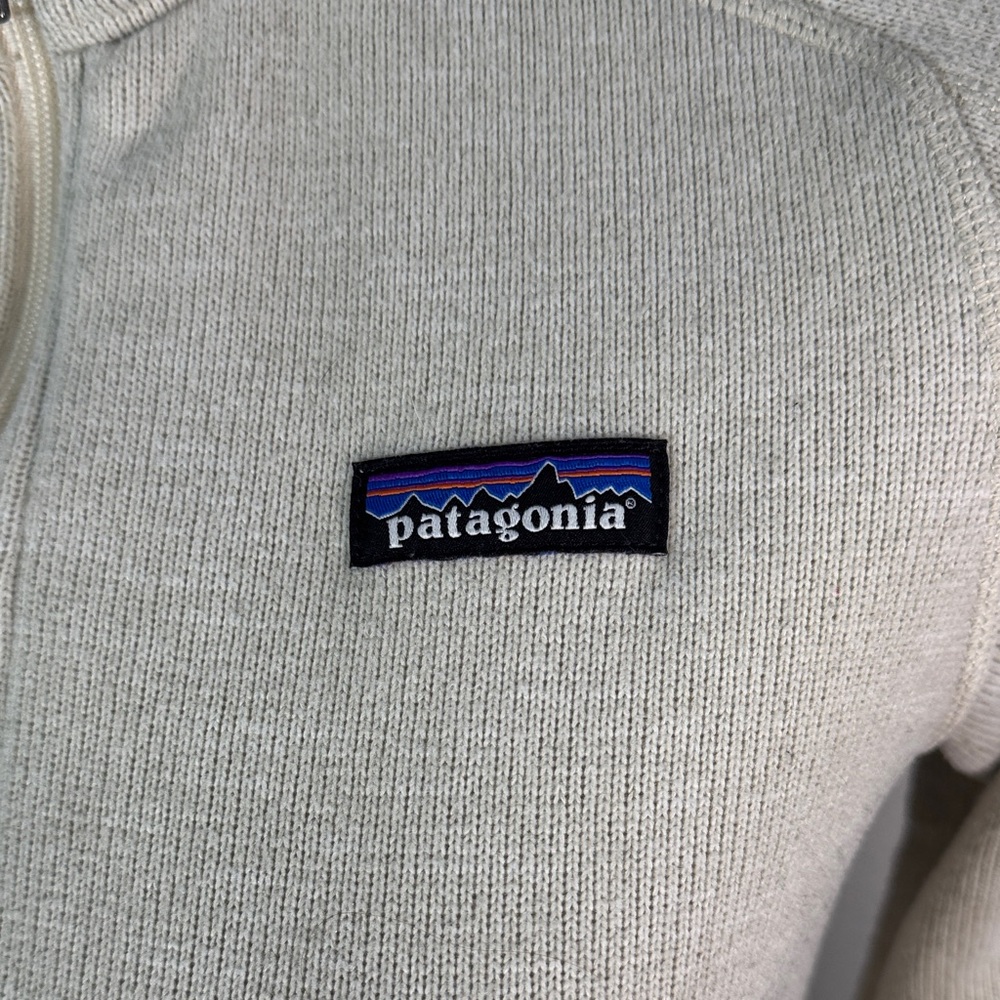 Patagonia Off-White Fleece Pullover - Picture 5 of 6